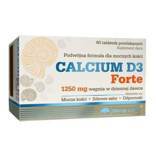 OLIMP Calcium D3 Forte 60 tabletek