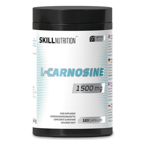 Skill Nutrition L-Carnosine 1500mg 120 Vegan Capsules