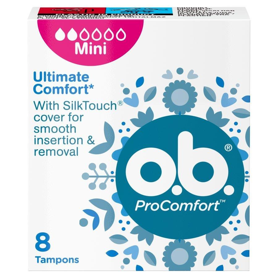 O.B. ProComfort Mini Tampony 8 Sztuk