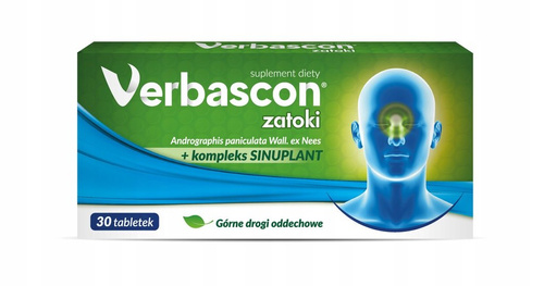 Verbascon Zatoki Wspomagający Mechanizmy Obronne Organizmu 30 Tabletek