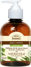 GREEN PHARMACY ŻEL do mycia twarzy Aloes 270ml