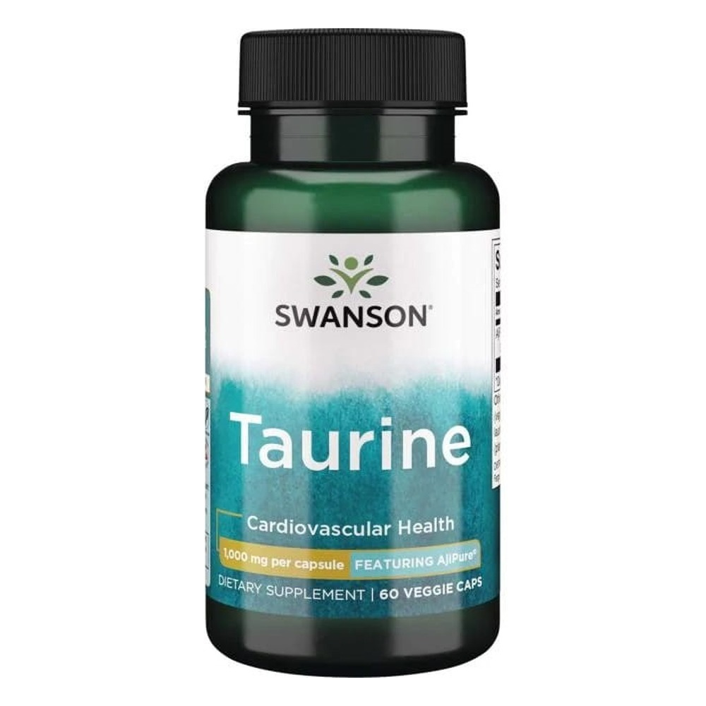 Swanson Taurine 1000mg 60 Kapsułek