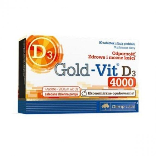 Olimp Gold-Vit D3 4000 Odporność i Zdrowe Kości 90 Tabletek