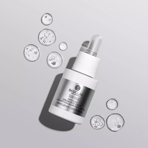 BasicLab Dermocosmetics Peptide Eye Serum with Argireline 10% Moisturizing and Firming for Day and Night 15ml