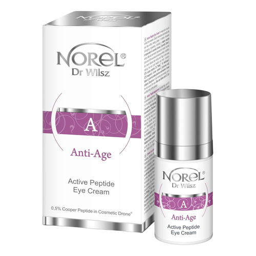 Norel Professional Anti Age Peptide Aktywny Peptydowy Krem pod Oczy dla Skóry Dojrzałej 15ml