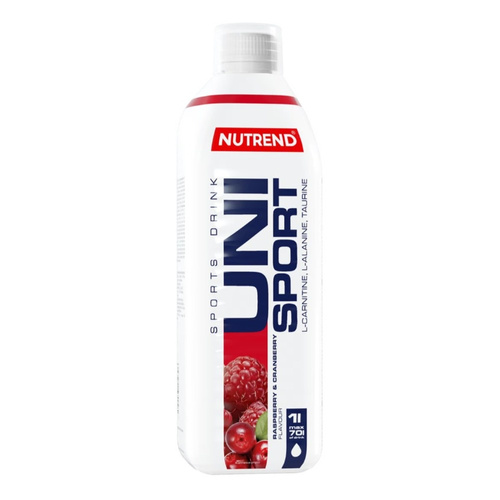Nutrend Unisport Hypotonic Drink Concentrate for Athletes Raspberry Cranberry Flavour 1000ml