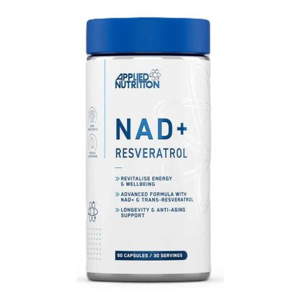 Applied Nutrition NAD+ Resweratrol 60 caps