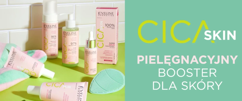 Eveline Cica Skin Kojący Żel-Olejek do Mycia Twarzy 145ml