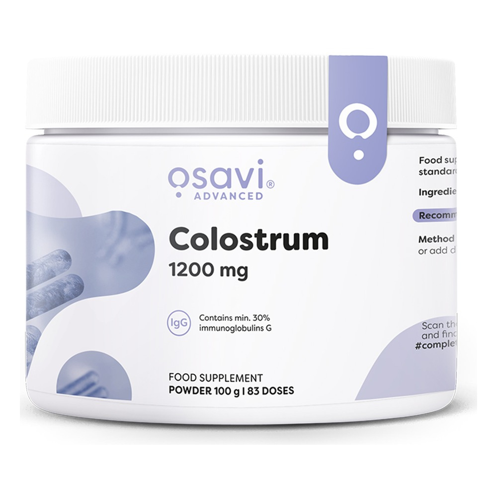 Osavi Kolostrum w Proszku 1200mg na Odporność 100g