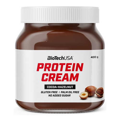 BioTechUSA Protein Cream Protein Spread, Cocoa-Hazelnut 400g