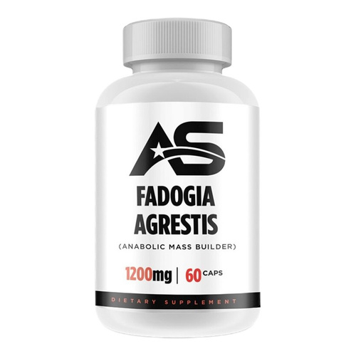 American Supps Fadogia Agrestis 1200mg For Male Vitality 60 Caps