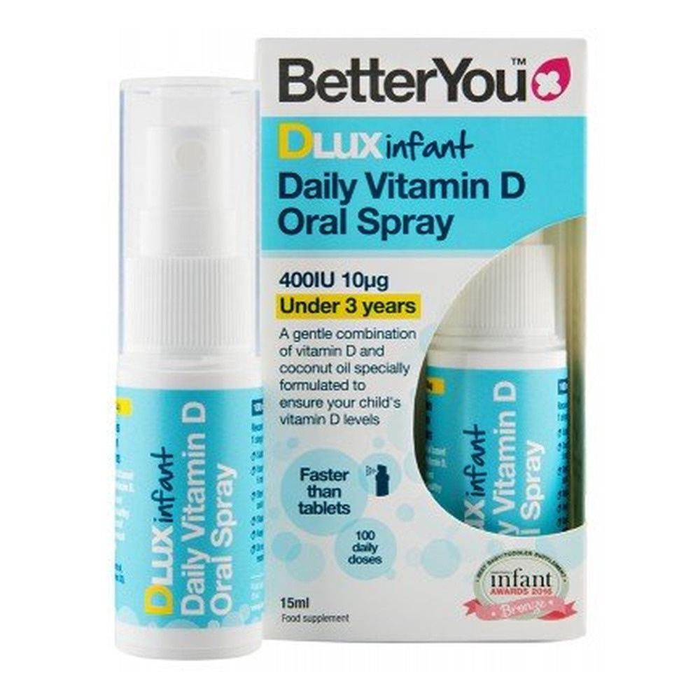 BetterYou DLux Infant Spray doustny z witaminą D 15ml