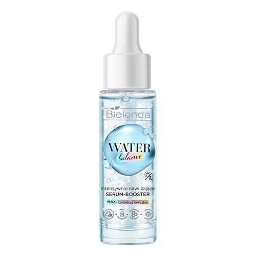 Bielenda Water Balance Intensywnie Nawilżające Serum-Booster do Twarzy dla Skóry Suchej Vegan 30g
