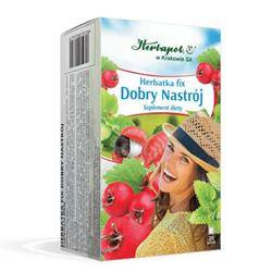 Herbapol Tea Fix for Good Mood ane Metnal Health with Melissa Ginger and Hawthorn 20x2g
