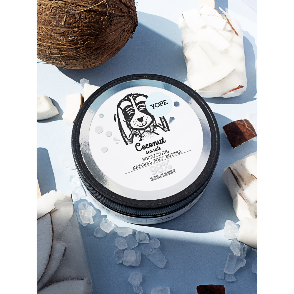 Yope Coconut and Sea Salt Nourishing Natural Body Butter 200ml