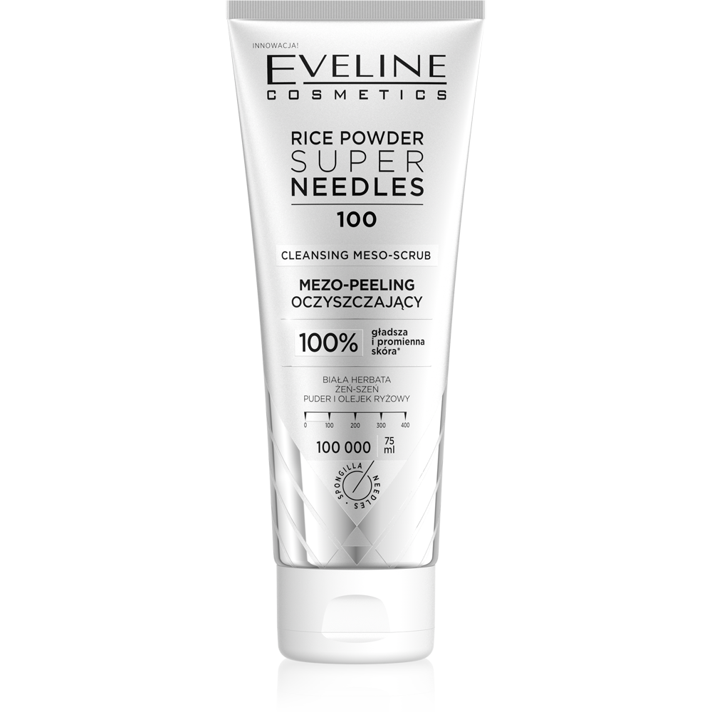 Eveline Super Needles Rice Powder 100 Cleansing Meso-Peeling 75ml