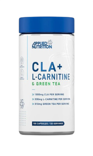 Applied Nutrition CLA L-Karnityna i Zielona Herbata Suplement na Skład Ciała 100 Kapsułek