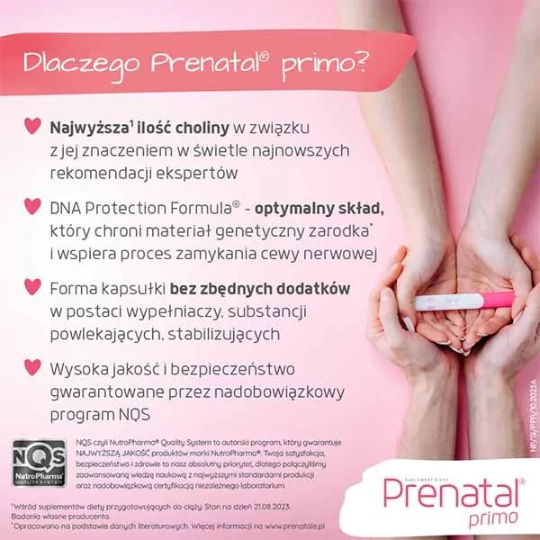 Prenatal Primo Pregnancy Pregnancy 30 Capsules