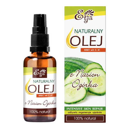 ETJA Cucumber Seed Oil 100% Natural 50ml