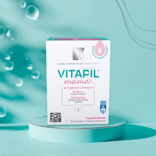 Vitapil Mama Mocne Lśniące Włosy 60 Tabletek