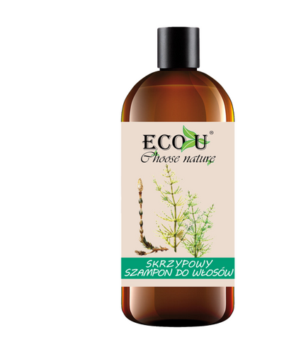 EcoU Horsetail Smoothing Softening Shampoo for Dry and Damaged Hair 500ml Best Before 18.11.26
