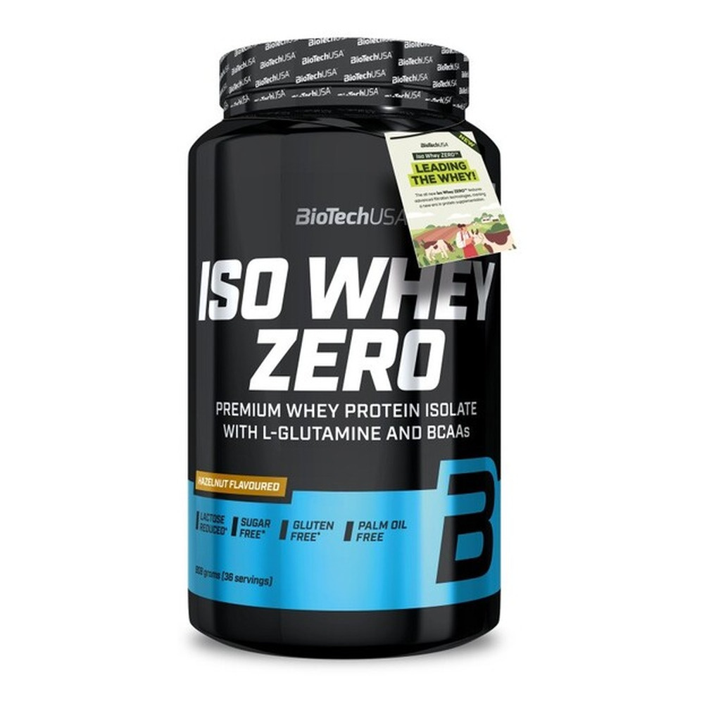 BioTechUSA Iso Whey Zero, Hazelnut 908g