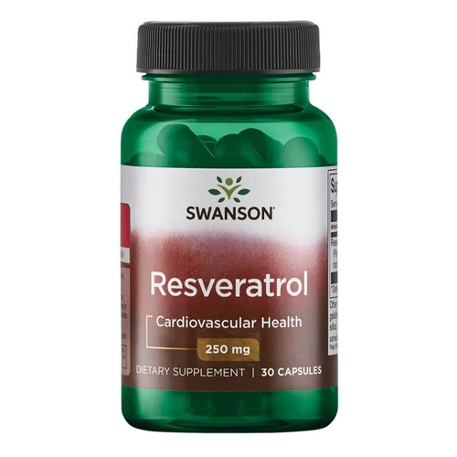 Swanson Resveratrol 250mg 30 Capsules