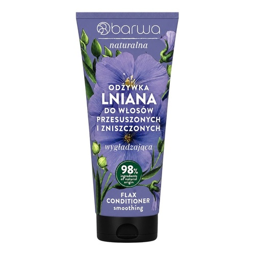 Barwa Natural Flax Strengthening Conditioner for Weak and Brittle Hair 200ml