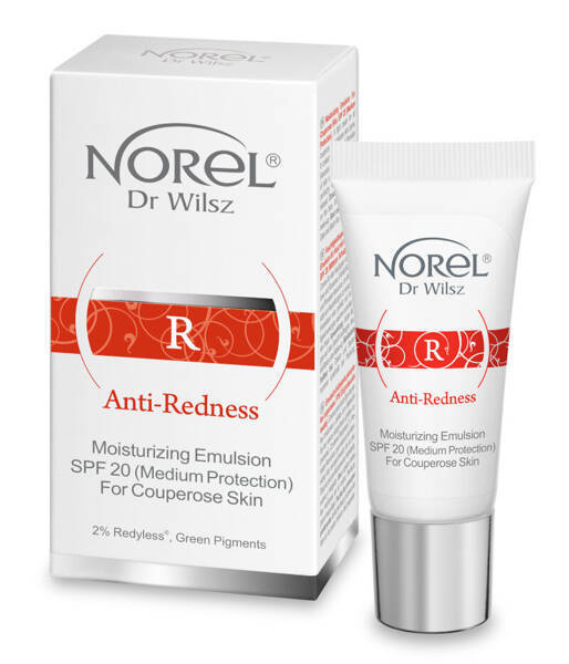 Norel Anti-Redness Moisturizing Emulsion for Capillary Skin SPF 20 15ml
