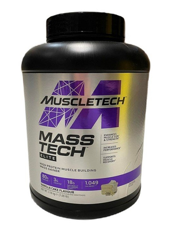 MuscleTech Mass-Tech Elite Vanilla Cake 3180g