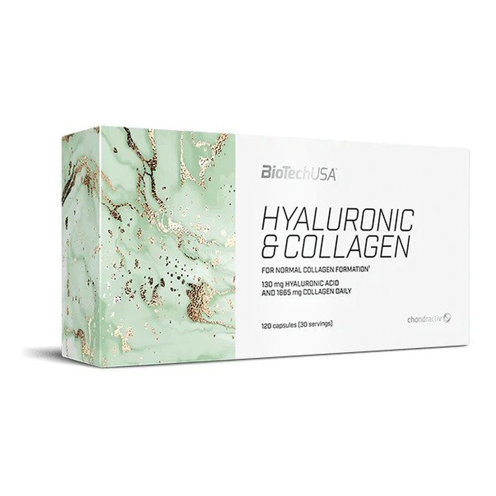 BioTechUSA Hyaluronic and Collagen Kapsułki suplementacyjne 120 kapsułek