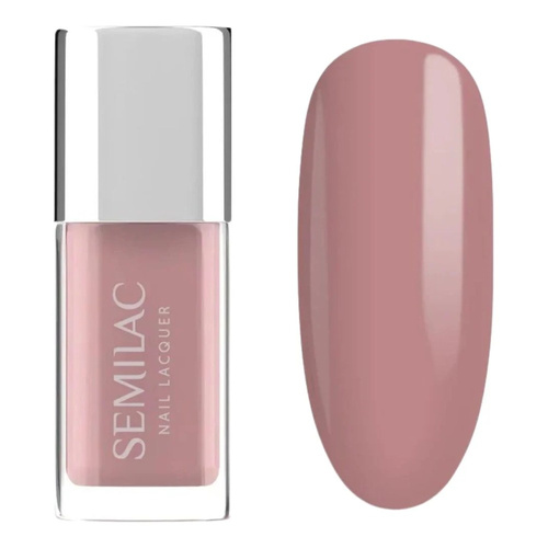 Semilac Classic Classic Nail Polish 107 Classic Nude Dusty Pink 9ml