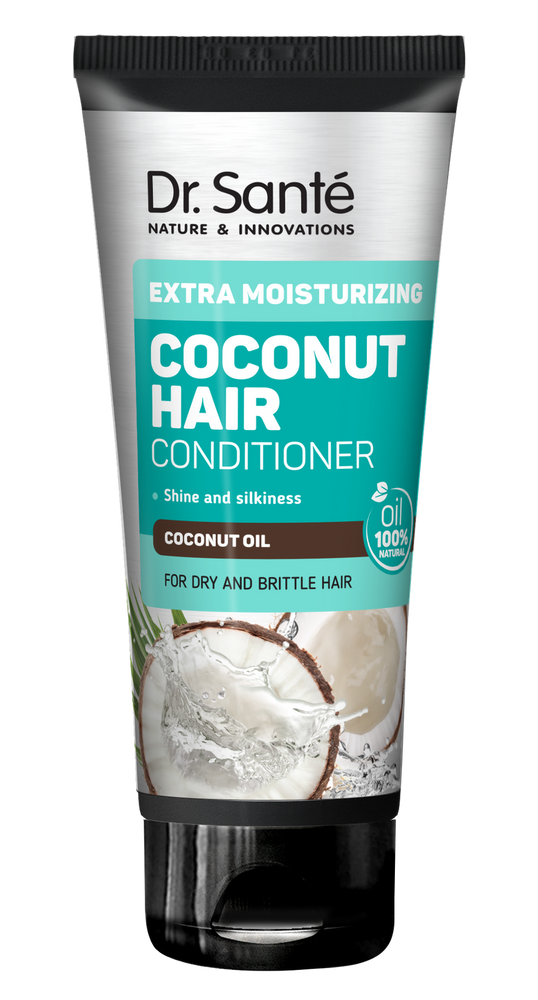 Dr. Sante Coconut Hair Conditioner with Coconut Oil for Dry Brittle Hair 200ml