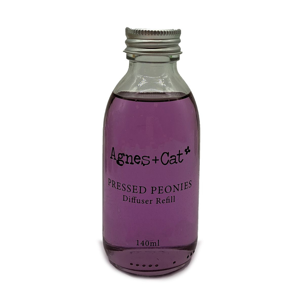 Agnes + Cat Reed Diffuser Refill - Pressed Peonies 150ml