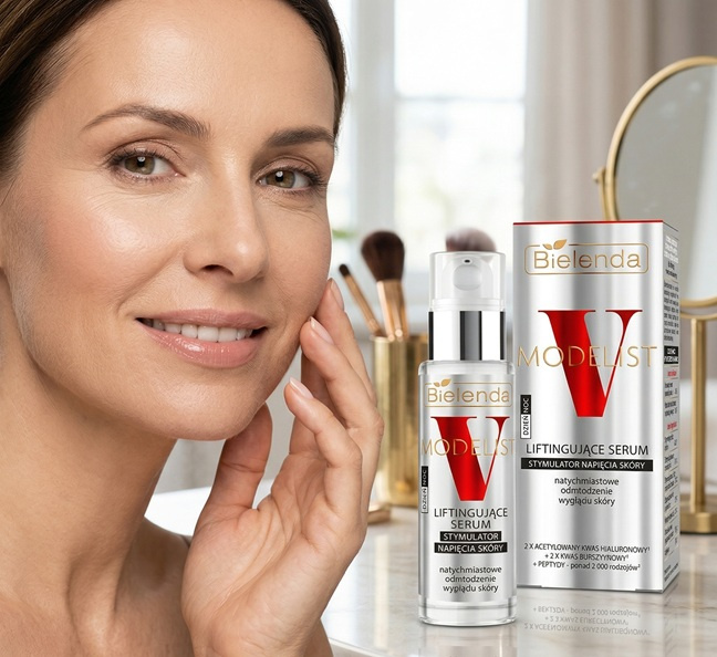 Bielenda V-Modelist Serum Liftingujące Stymulator Ujędrnienia Skóry Dzień/Noc 30ml