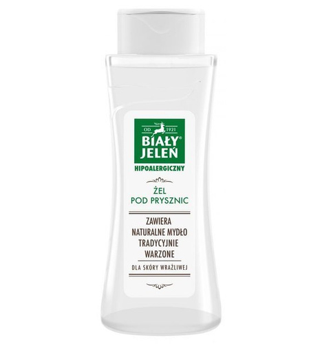 Biały Jeleń Żel pod prysznic hipoalergiczny Naturalny 250ml