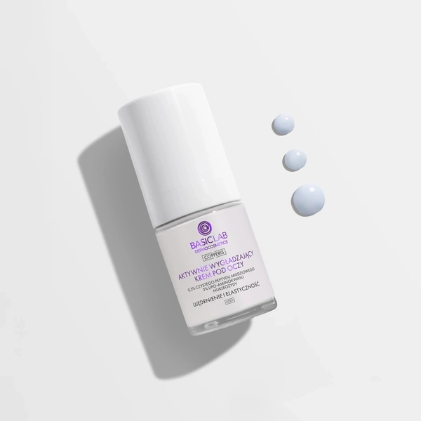 BasicLab Dermocosmetics Copperis Aktywny Wygładzający Krem pod Oczy 18ml
