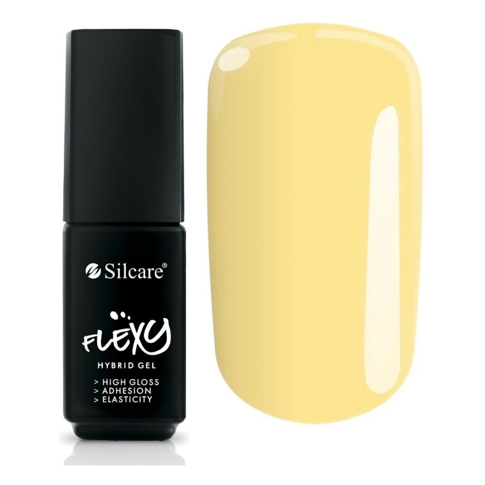 Silcare Flexy UV/LED Hybrid Nail Polish 102 Pastel Vanilla 4.5g