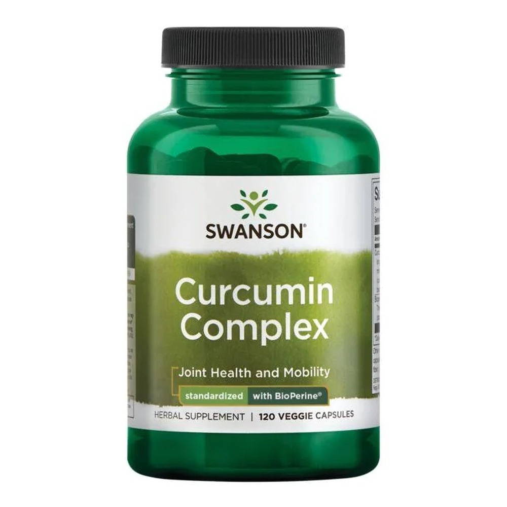 Swanson Curcumin Complex Wsparcie Organizmu 120 Kapsułek