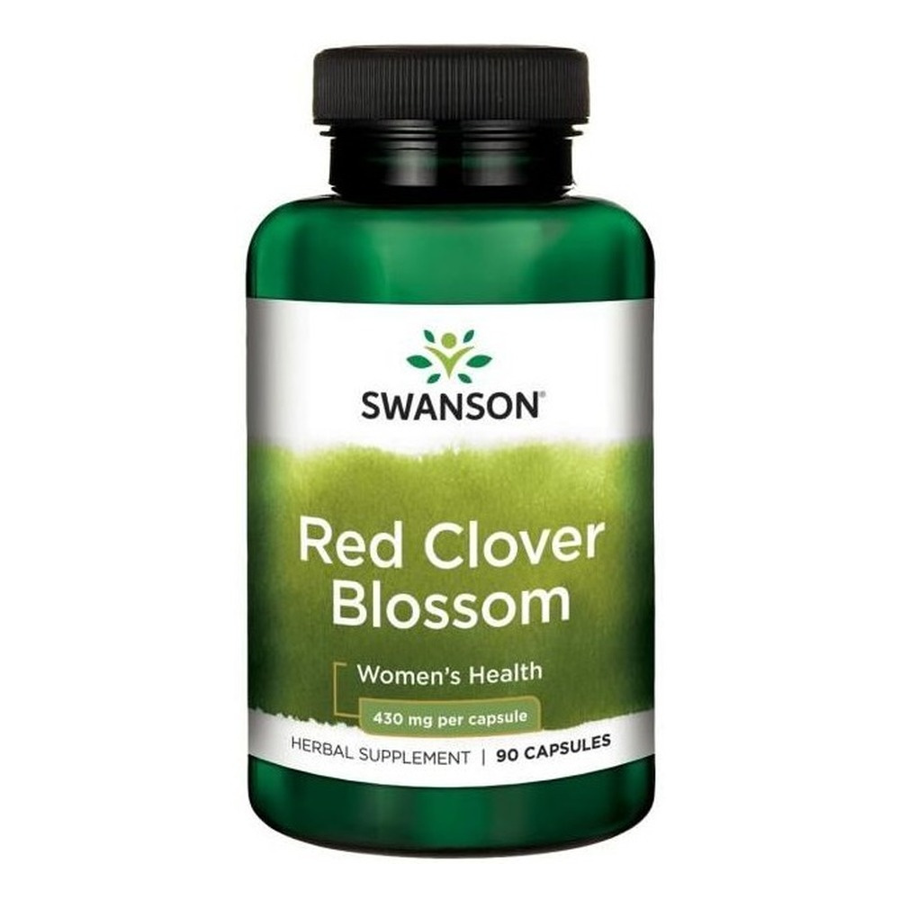 Swanson Red Clover Blossom 430mg 90 Capsules