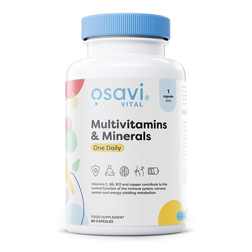 Osavi Multivitamins & Minerals One Daily for Adults 60 Capsules