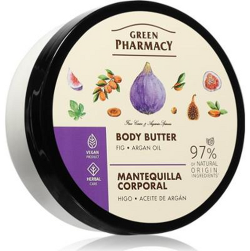 Green Pharmacy Masło do Ciała Figa i Olejek Arganowy 200ml
