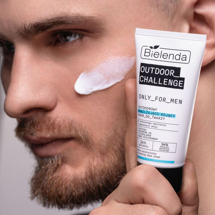 Bielenda Only for Men Outdoor Challenge Outdoor Moisturizing Soothing Face Cream for Day and Night 50ml
