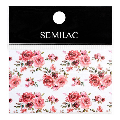 Semilac Nail Transfer Foil Blooming Flowers 27