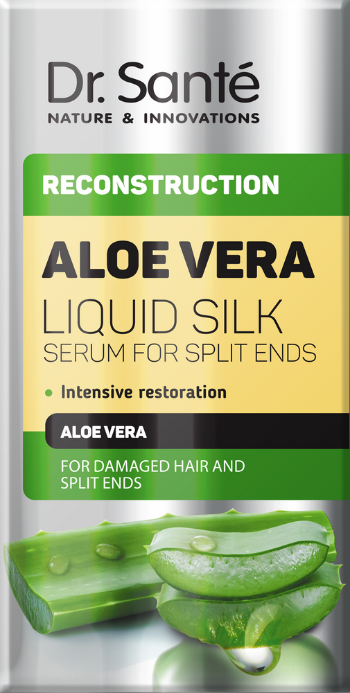 Dr. Sante Aloe Vera Silk Liquid Aloe Serum for Brittle Tips 30ml | Hair \  Hair care \ Oils and serums | Online Shop Taniekosmetyki.co.uk