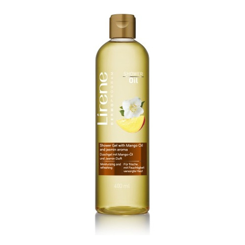 Lirene Deeply Moisturizing Shower Gel Mango Oil with a Note of Jasmine 400ml