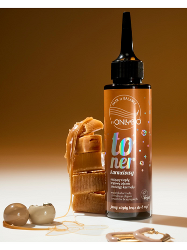 OnlyBio Hair in Balance Toner Karmelowy 100ml