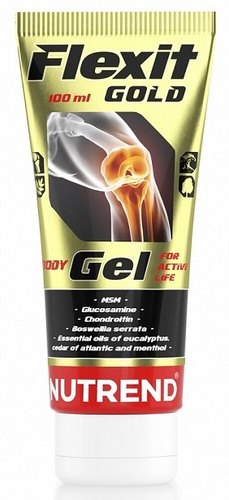 Nutrend Flexit Gold Gel Rozgrzewający na Obolałe Stawy i Mięśnie 100ml