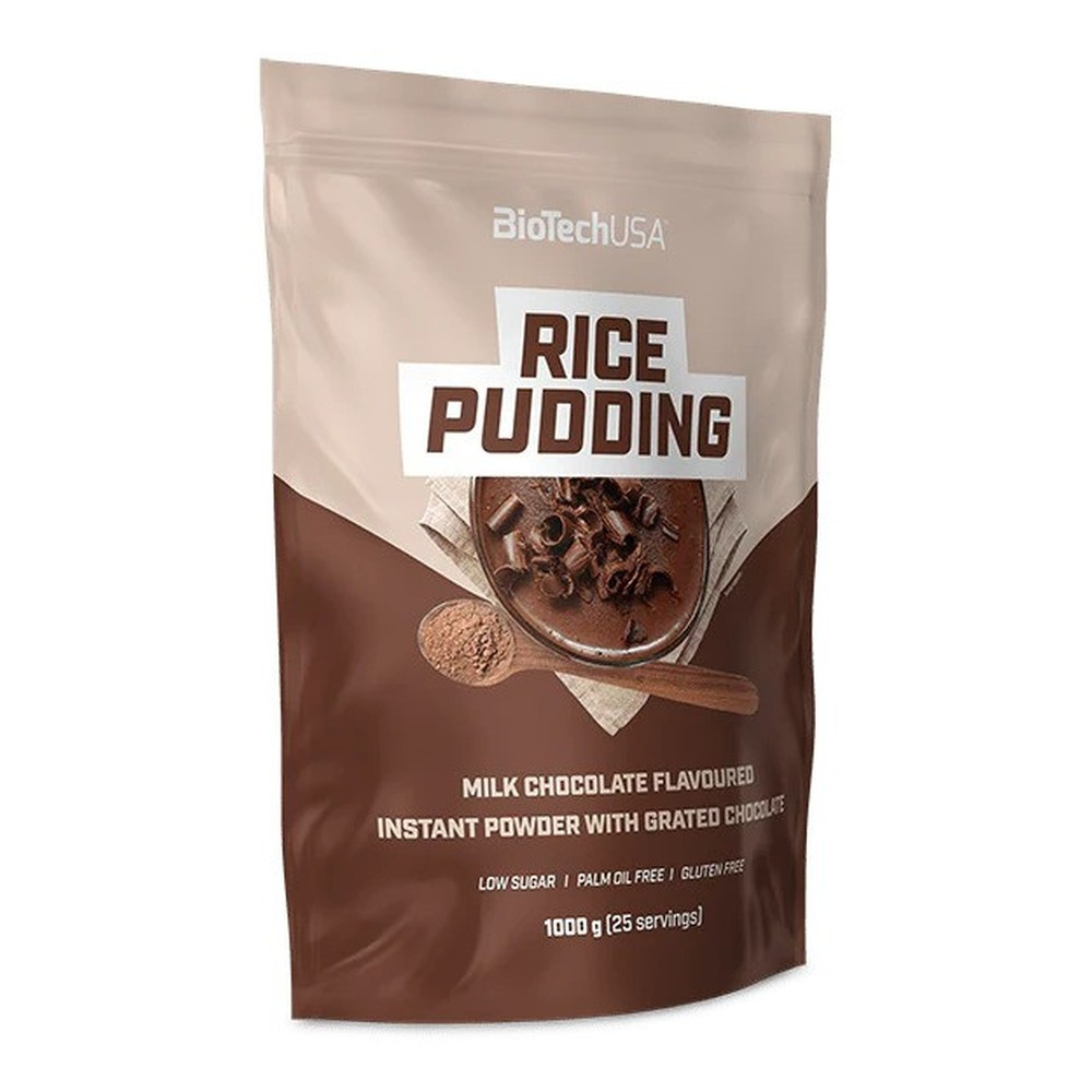 BioTechUSA Rice Pudding, Milk Chocolate 1000g
