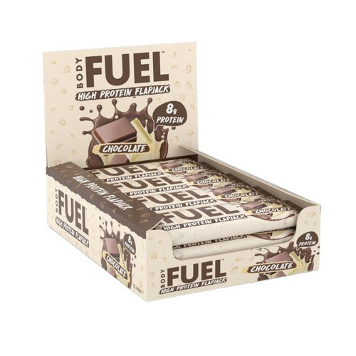 Applied Nutrition Bodyfuel Flapjack Czekoladowy Wysokobiałkowy Baton Na Utrzymanie Energii 12 x 40g